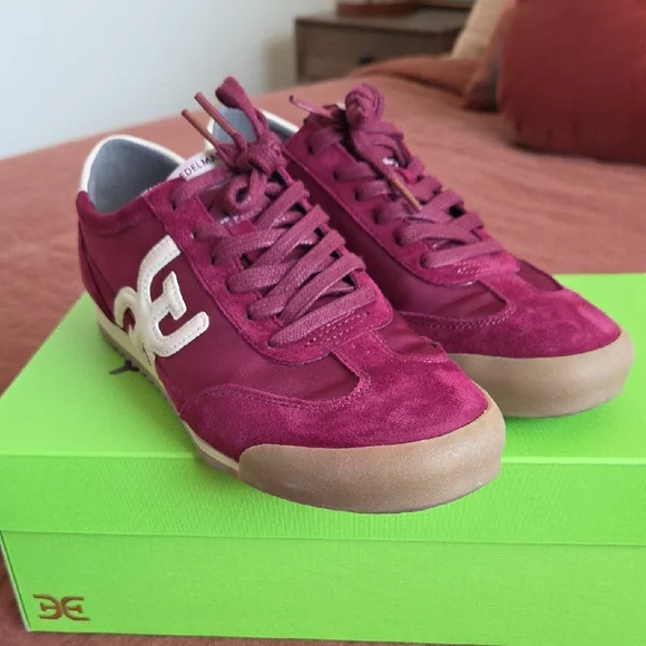 Sam Edelman Suede Ivey Lace Up Sneaker - Picture 3 of 10